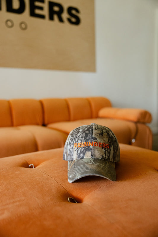 Orange/Forest Camo Hat