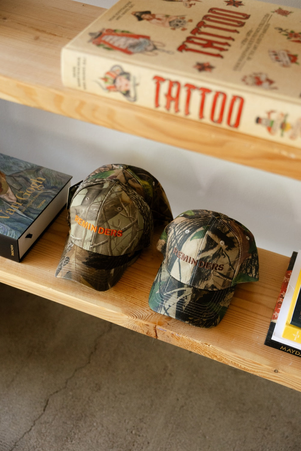 Orange/Forest Camo Hat
